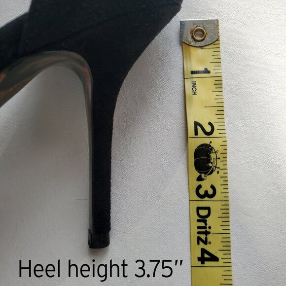DOLCE & GABBANA NWT BELLUCCI Black Suede Strappy Stilettos 38.5 US 8.5 - Picture 15 of 15